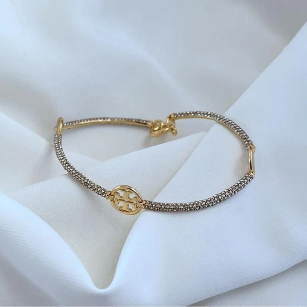Tory Burch bracelet gold silver